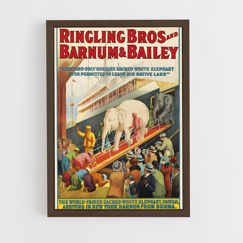 Poster Ringling brothers – affiche Cirque (vue 5)